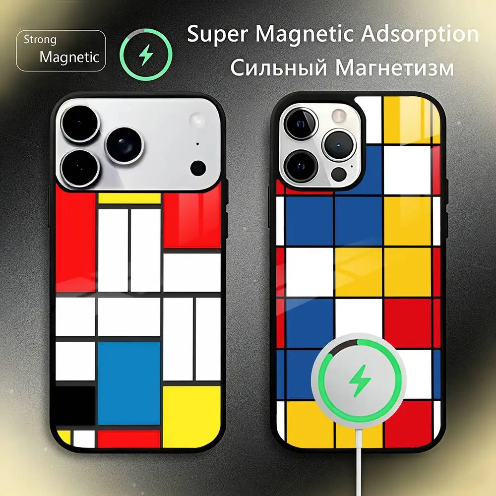 Art Pattern Abstract P-Piet M-Mondrian Phone Case For IPhone17 16 15 14 13 12 11 Plus Pro Max Plus Wireless Charger Cover Funda
Art Pattern Abstract P-Piet M-Mondrian Phone Case For IPhone17 16 15 14 13 12 11 Plus Pro Max Plus Wireless Charger Cover Funda