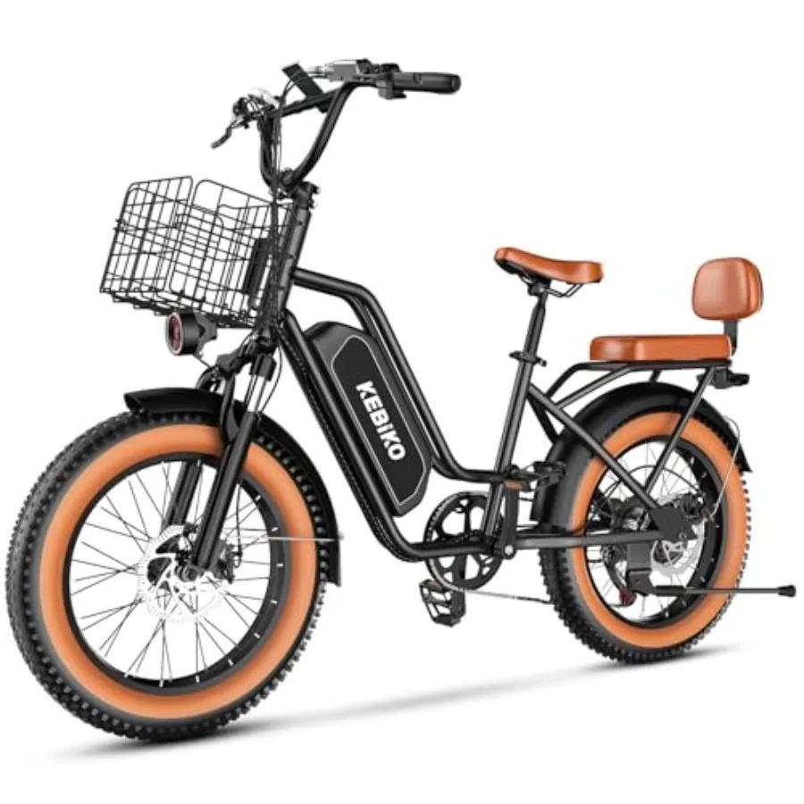 City couple e-bike for all terrain: aluminum frame, matte black, 960Wh removable battery 1300W peak motor for 80+ miles range
City couple e-bike for all terrain: aluminum frame, matte black, 960Wh removable battery 1300W peak motor for 80+ miles range