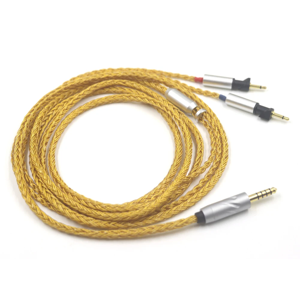 16 Core 99% Gold Plated 4Pin XLR 2.5MM 4.4MM Balance Headset Cable For Abyss Diana v2 phi TC X1226lite Headphone Upgrade Cable
16 Core 99% Gold Plated 4Pin XLR 2.5MM 4.4MM Balance Headset Cable For Abyss Diana v2 phi TC X1226lite Headphone Upgrade Cable