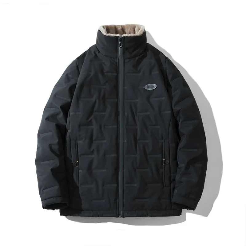 New Men's Padded Jaet Autumn Winter Casual Warm plus V Thiened Long Sle Pure Color No Hat Stand Collar Youth Trend
New Men's Padded Jaet Autumn Winter Casual Warm plus V Thiened Long Sle Pure Color No Hat Stand Collar Youth Trend