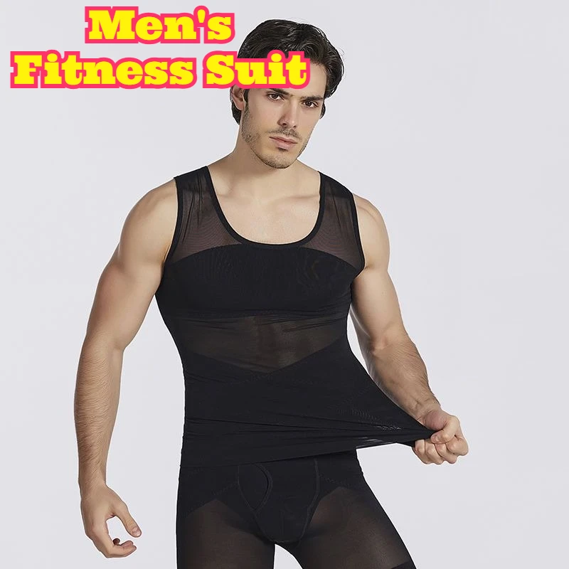 Men Invisible Body Shaper Vest Beer Belly Control Tummy Tighten Waist Corset Male Slimming Underwear Tight Fitting Body Shaping
Men Invisible Body Shaper Vest Beer Belly Control Tummy Tighten Waist Corset Male Slimming Underwear Tight Fitting Body Shaping