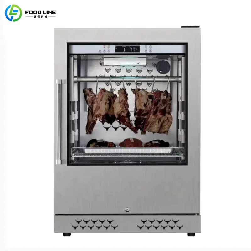 Customized Built in Dry Aging Fridge Professional Meat Refrigerator for Dry Aging with Temperature and Humidity Control
Customized Built in Dry Aging Fridge Professional Meat Refrigerator for Dry Aging with Temperature and Humidity Control