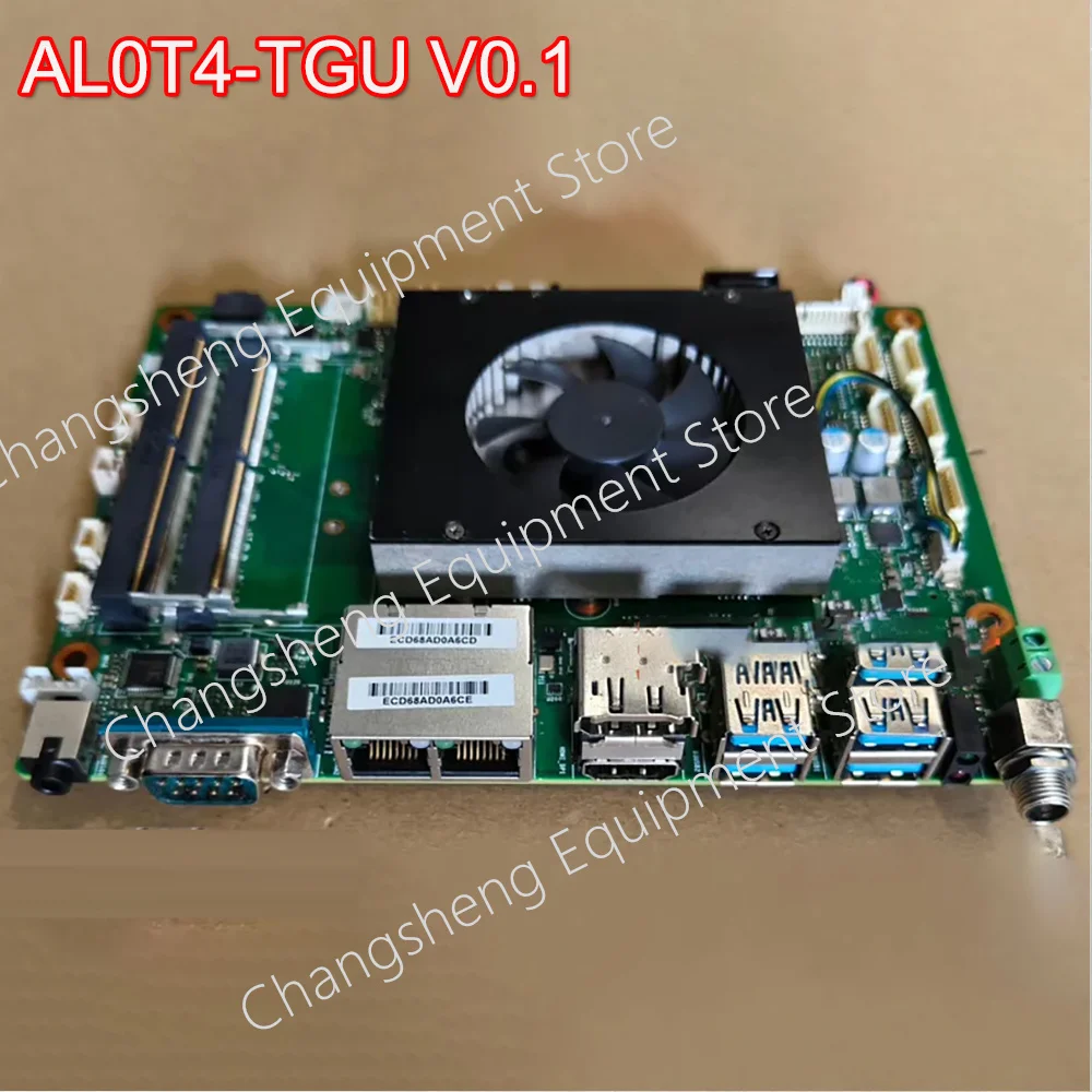 AL0T4-TGU V0.1 Industrial Control Motherboard Support I3 1115G4E 11th generation CPU
AL0T4-TGU V0.1 Industrial Control Motherboard Support I3 1115G4E 11th generation CPU