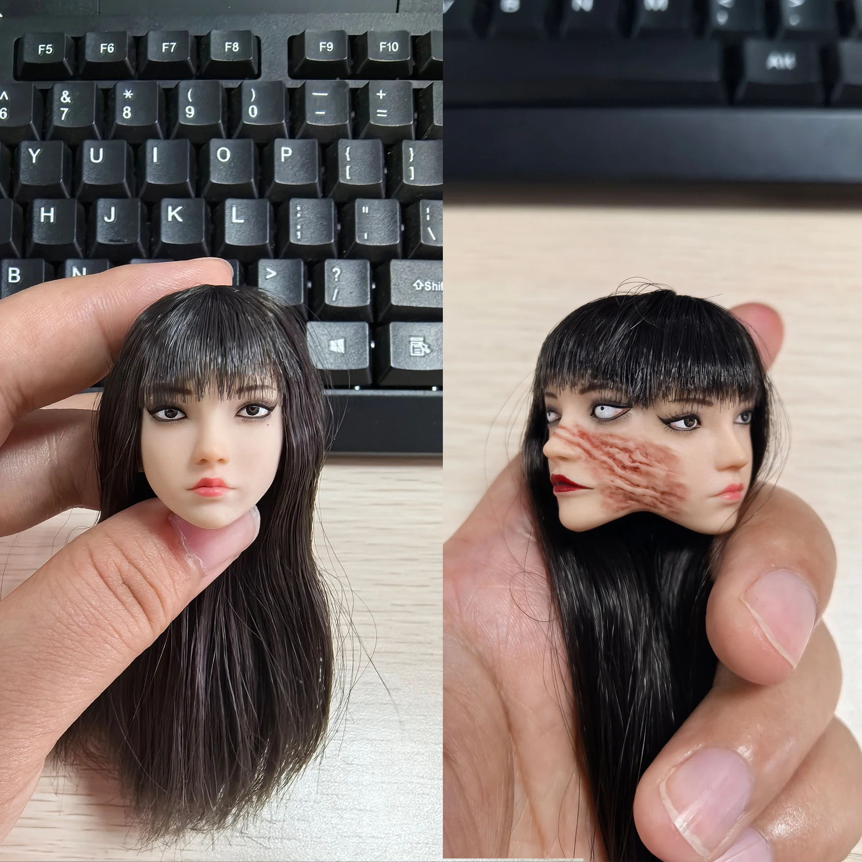 YMTOYS YMT090 1/6 Twin Sister Female Head Sculpt Carving Fit 12'' Pale PH Soldier Action Figure Body
YMTOYS YMT090 1/6 Twin Sister Female Head Sculpt Carving Fit 12'' Pale PH Soldier Action Figure Body