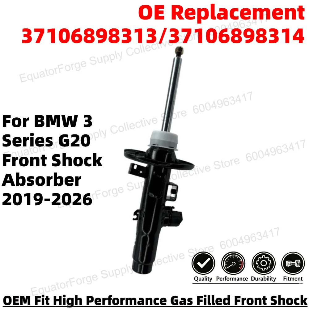 Direct Fit High Stability Premium Reliable Front Shock Absorber for BMW 3 Series G20 OE Number 37106898313/37106898314
Direct Fit High Stability Premium Reliable Front Shock Absorber for BMW 3 Series G20 OE Number 37106898313/37106898314