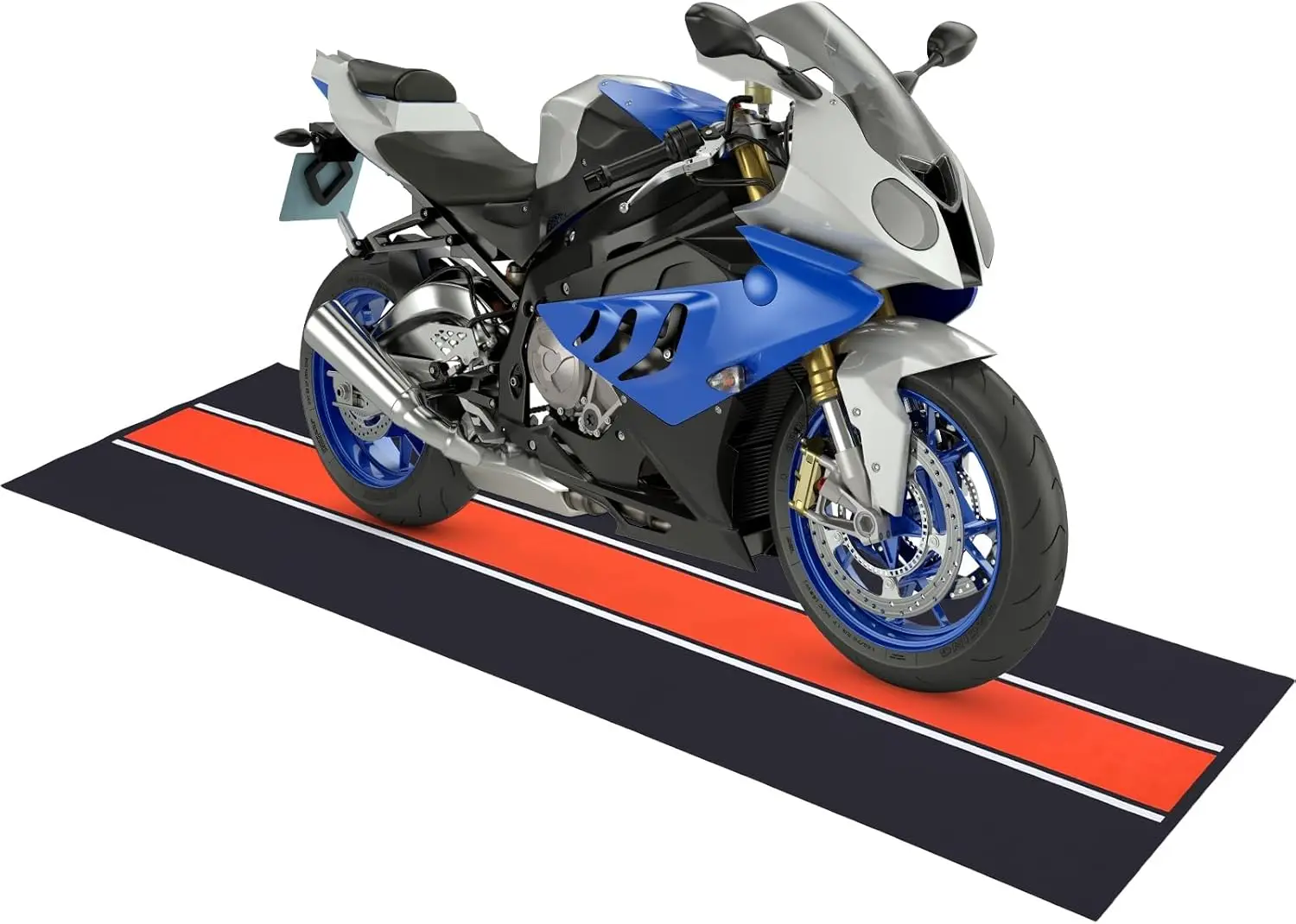 Motorcycle Garage Floor Mat 98x31 Inch Washable Non-Slip Oil Absorbent Pad with Rubber Backing
Motorcycle Garage Floor Mat 98x31 Inch Washable Non-Slip Oil Absorbent Pad with Rubber Backing