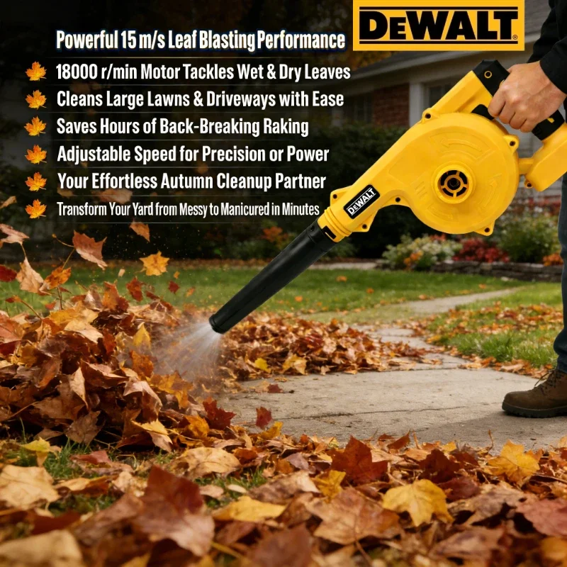 Dewalt 2-in-1 Cordless Blower & Vacuum: Portable Power Tool for Dewalt Batteries (No Battery)
Dewalt 2-in-1 Cordless Blower & Vacuum: Portable Power Tool for Dewalt Batteries (No Battery)