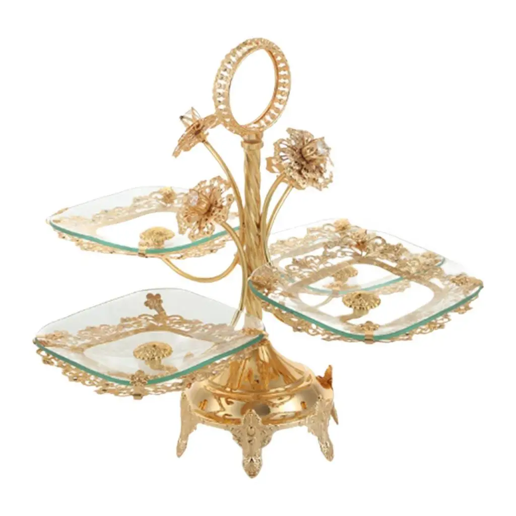 Cupcake Stand Elegant Server European Stylish Display Platter Glass Fruit Basket
Cupcake Stand Elegant Server European Stylish Display Platter Glass Fruit Basket