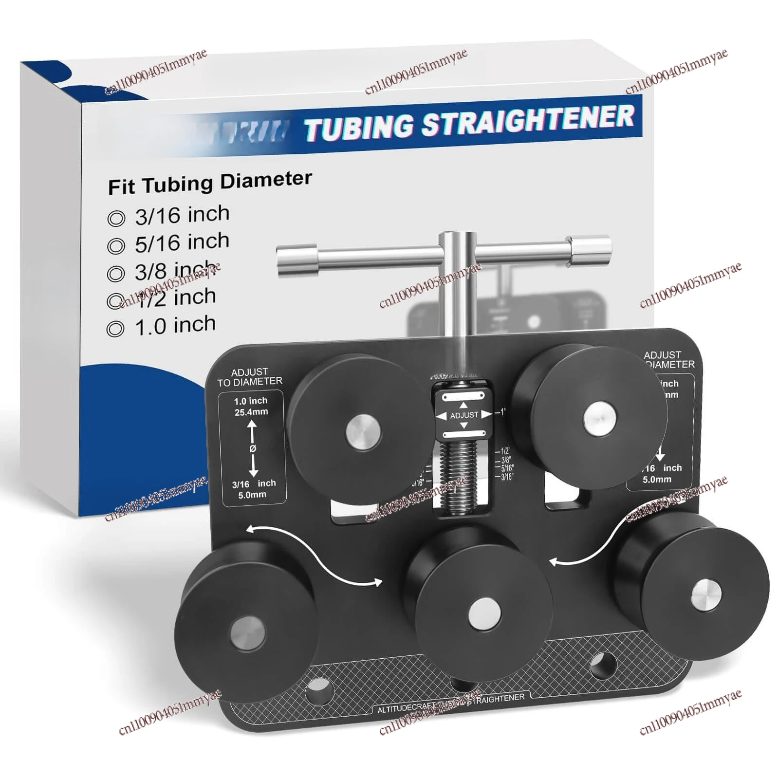 Straightening machine for pipes with diameters ranging from 3/16 inches to 1.0 inches
Straightening machine for pipes with diameters ranging from 3/16 inches to 1.0 inches