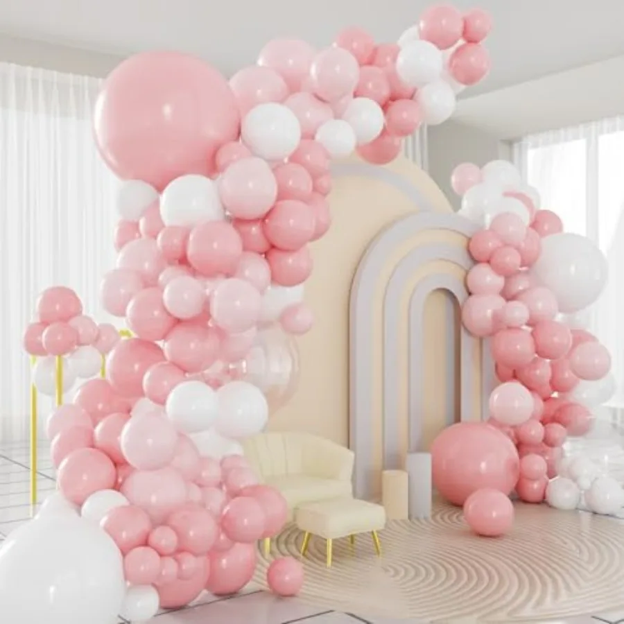 Balloons Arch Kit, Light with 16Feet Tape Strip and Dot Glue for Birthday Baby Shower Wedding Party Decorations
Balloons Arch Kit, Light with 16Feet Tape Strip and Dot Glue for Birthday Baby Shower Wedding Party Decorations