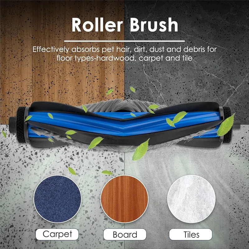 B17B (10 Pack)N30 Omni Replacement Parts Compatible With ECOVACS DEEBOT N30 Omni/ N30 Pro Omni Robotic Vacuum Accessories Kit
B17B (10 Pack)N30 Omni Replacement Parts Compatible With ECOVACS DEEBOT N30 Omni/ N30 Pro Omni Robotic Vacuum Accessories Kit