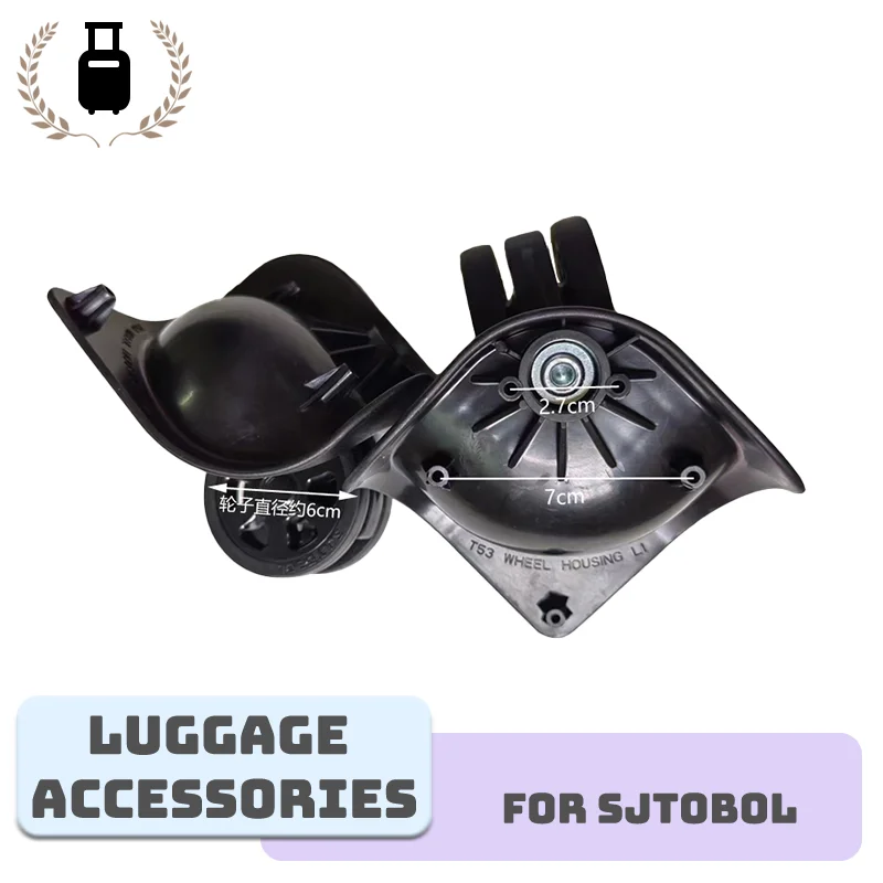 For SJTOBOL T53 For Practical Simple Installation Suitable Suitcases Accessories 360°Silent Wheels With Rotating Suitcase Wheels
For SJTOBOL T53 For Practical Simple Installation Suitable Suitcases Accessories 360°Silent Wheels With Rotating Suitcase Wheels