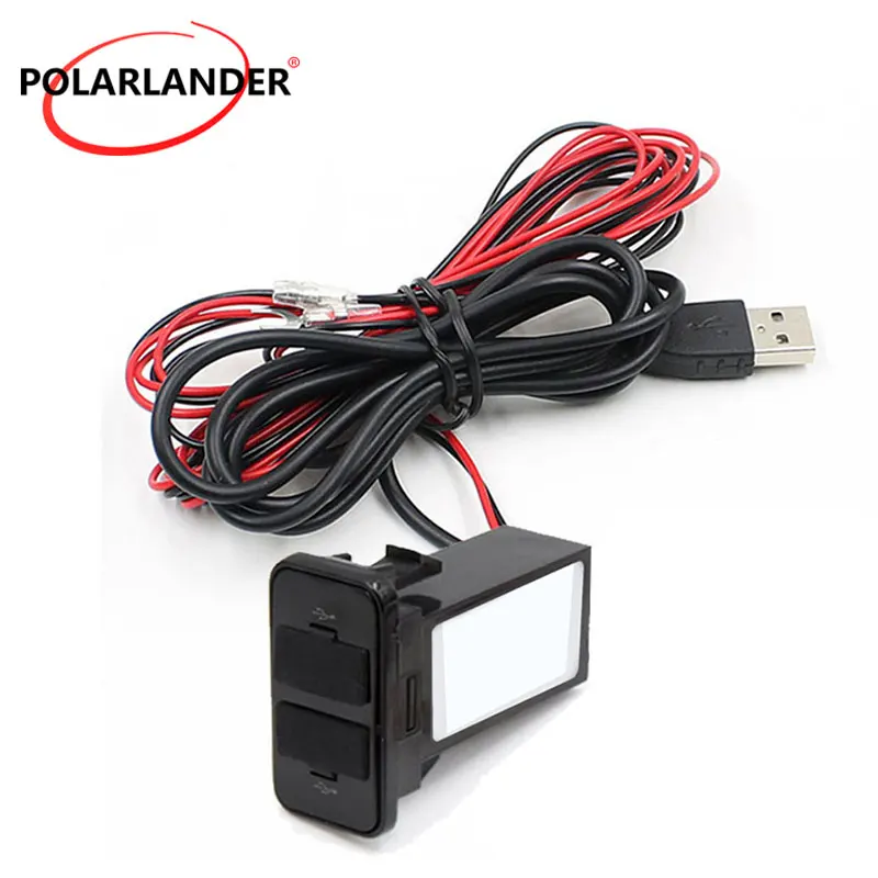Car Phone Charger Dashboard USB Aux Port Charger Adapter ABS Fast Charger Dual Ports Voltage Display Accessories 12V for Suzuki
Car Phone Charger Dashboard USB Aux Port Charger Adapter ABS Fast Charger Dual Ports Voltage Display Accessories 12V for Suzuki