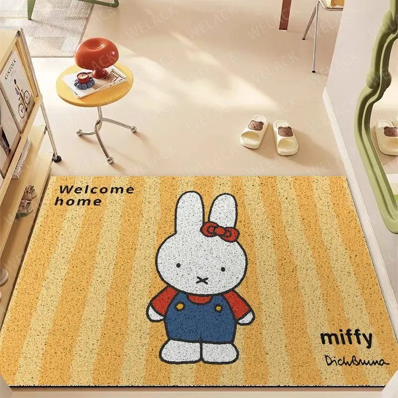 Kawaii Miffy Floor Mats Bathroom Floor Mats Household Strong Water-Absorbing Cartoon Anti-Slip Matsthickened Jacquard Carpets
Kawaii Miffy Floor Mats Bathroom Floor Mats Household Strong Water-Absorbing Cartoon Anti-Slip Matsthickened Jacquard Carpets
