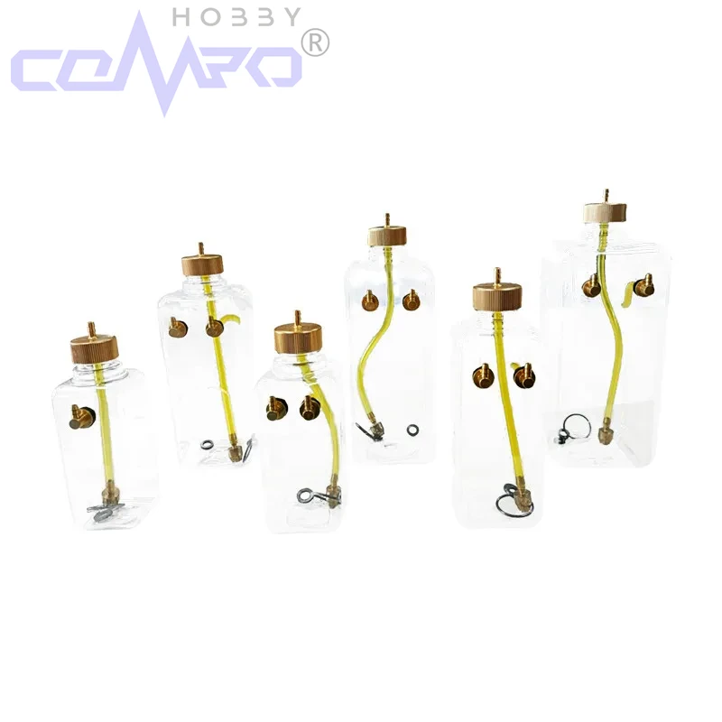 1 Pc Transparent Plastic RC Fuel Tank 260/360/500/700/1000/1500ML Sizes with CNC Champaign Gold Cap for RC Airplane Parts
1 Pc Transparent Plastic RC Fuel Tank 260/360/500/700/1000/1500ML Sizes with CNC Champaign Gold Cap for RC Airplane Parts