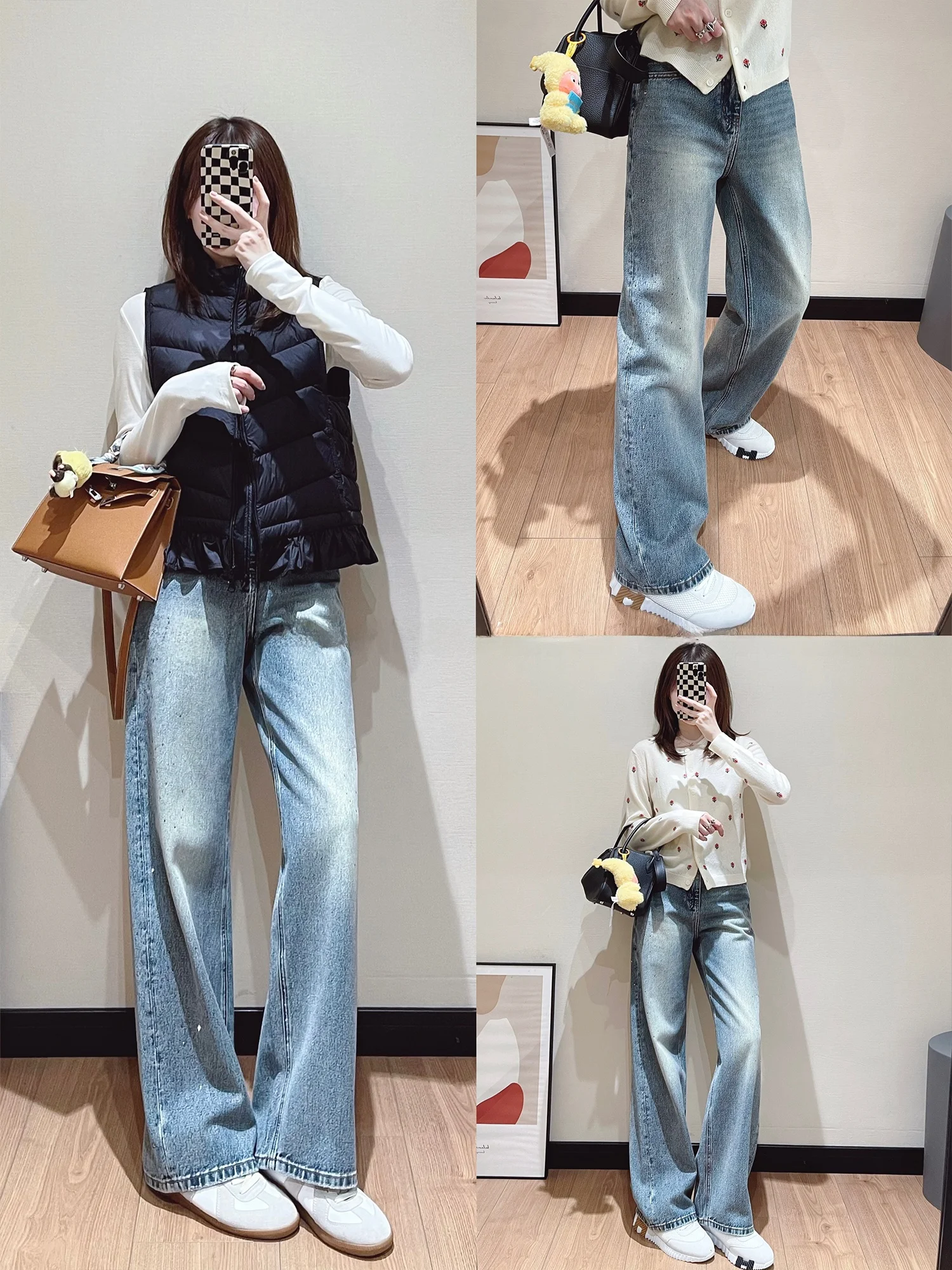Low-profile Side Fla Diamond 26 Early Spring New Version Ironed Diamond Straight Leg Worn-out Denim Jeans Ladies Casual Hig...
Low-profile Side Fla Diamond 26 Early Spring New Version Ironed Diamond Straight Leg Worn-out Denim Jeans Ladies Casual Hig...