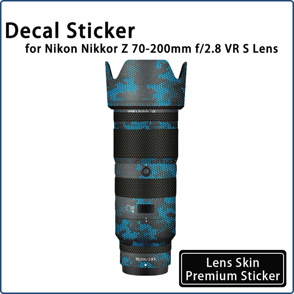 Z70 200F2.8 Decal Sticker for Nikon Nikkor Z 70-200mm f/2.8 VR S Lens Skin Wrap Cover 70200 Lens Sticker Protective Film
Z70 200F2.8 Decal Sticker for Nikon Nikkor Z 70-200mm f/2.8 VR S Lens Skin Wrap Cover 70200 Lens Sticker Protective Film