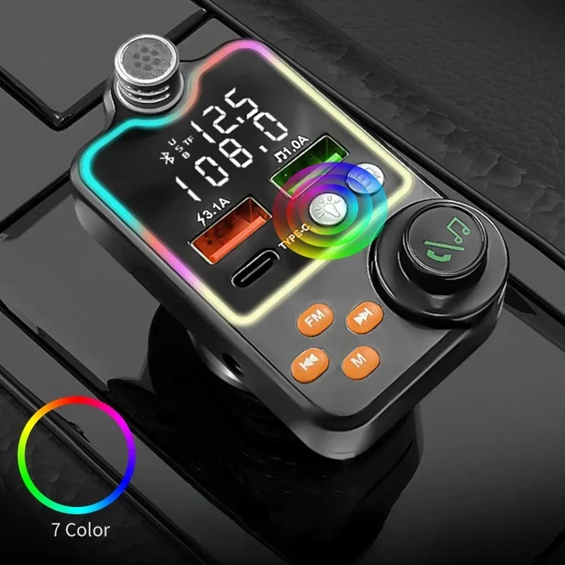 VIKEFON Автомобильное Bluetooth Быстрое зарядное устройство Автомобильный прикуриватель Вызов Громкая связь Эквалайзер Атмосфера Свет MP3-плеер FM-передатчик Зарядное устройство
VIKEFON Автомобильное Bluetooth Быстрое зарядное устройство Автомобильный прикуриватель Вызов Громкая связь Эквалайзер Атмосфера Свет MP3-плеер FM-передатчик Зарядное устройство