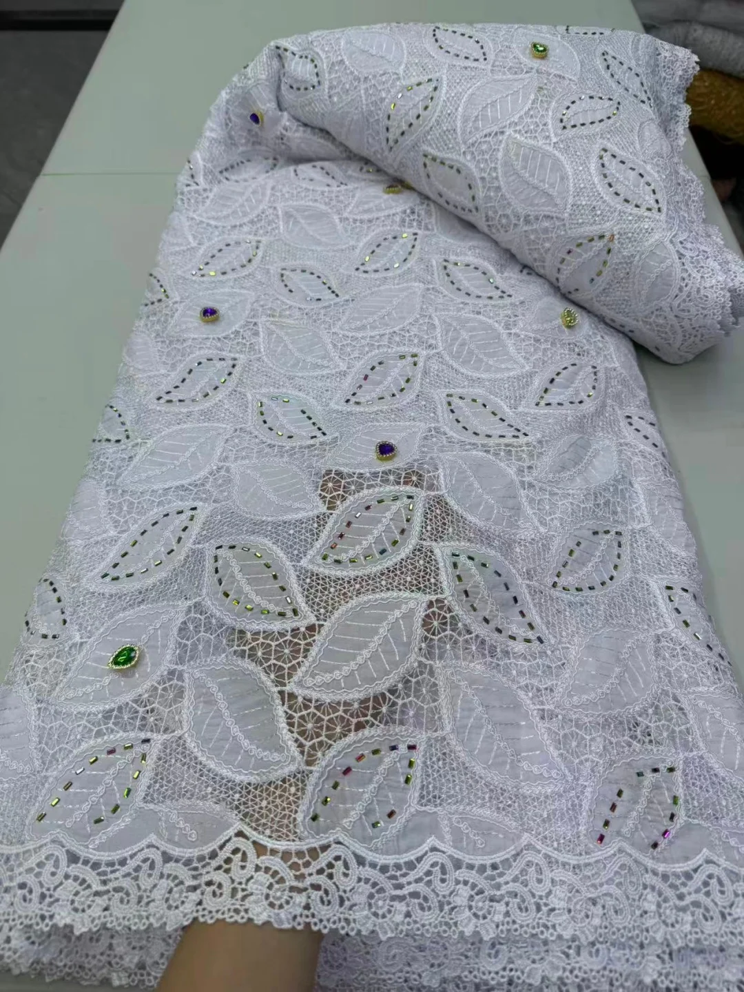 High End Fashion African Luxury Stone Water Soluble Lace Latest Rhinestones Embroidery Nigerian Net Lace For Women Evening Dress
High End Fashion African Luxury Stone Water Soluble Lace Latest Rhinestones Embroidery Nigerian Net Lace For Women Evening Dress