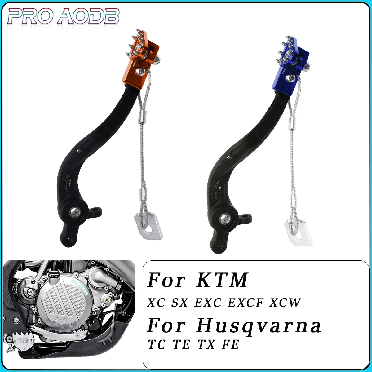 Motorcycle Accessories Brake Pedal Arm Foot brake lever Brake For KTM Husqvarna XC SX EXC EXCF XCW TE TC TX FE 125-500 Dirt Bike
Motorcycle Accessories Brake Pedal Arm Foot brake lever Brake For KTM Husqvarna XC SX EXC EXCF XCW TE TC TX FE 125-500 Dirt Bike