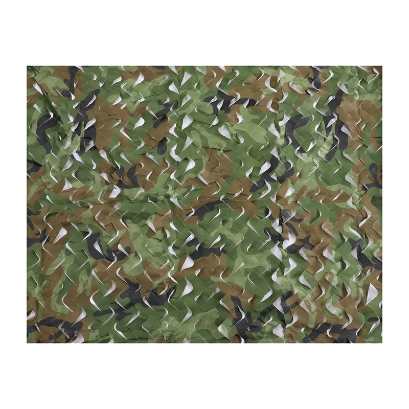 3X4m Jungle Camouflage Net Courtyard Cover Net Shade Mesh For Garden Car Outdoor Camping
3X4m Jungle Camouflage Net Courtyard Cover Net Shade Mesh For Garden Car Outdoor Camping
