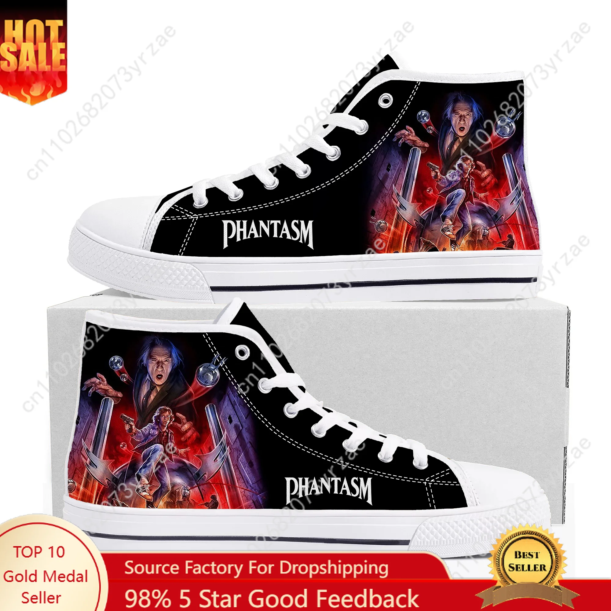 Phantasm High Top High Quality Sneaker Mens Womens Teenager Canvas Sneaker Casual Personalized Patterns Shoe Custom Made Shoes
Phantasm High Top High Quality Sneaker Mens Womens Teenager Canvas Sneaker Casual Personalized Patterns Shoe Custom Made Shoes