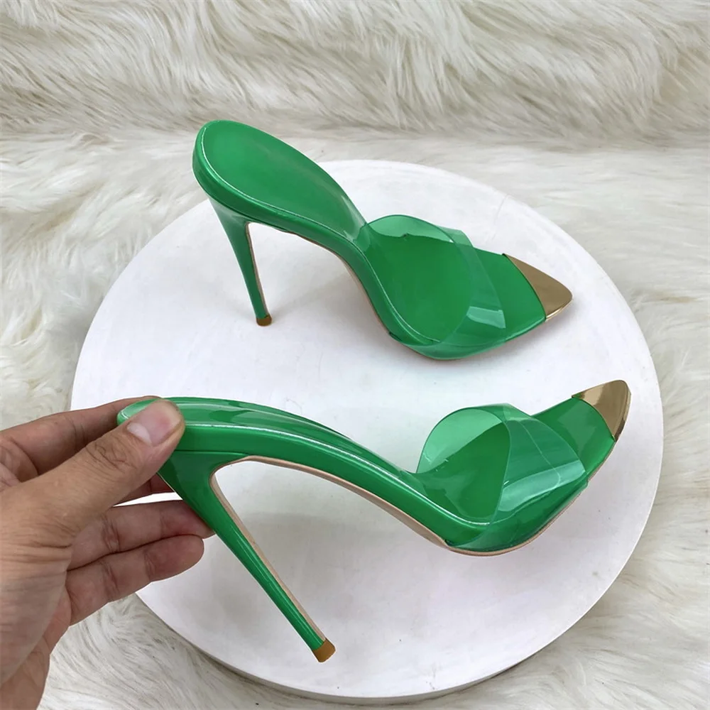 Transparent PVC High Heels Slides,Women Summer Shoes,Night Club Pointy Toe Slippers,Slip On,Purple,Green,Size 33-46,Dropship
Transparent PVC High Heels Slides,Women Summer Shoes,Night Club Pointy Toe Slippers,Slip On,Purple,Green,Size 33-46,Dropship