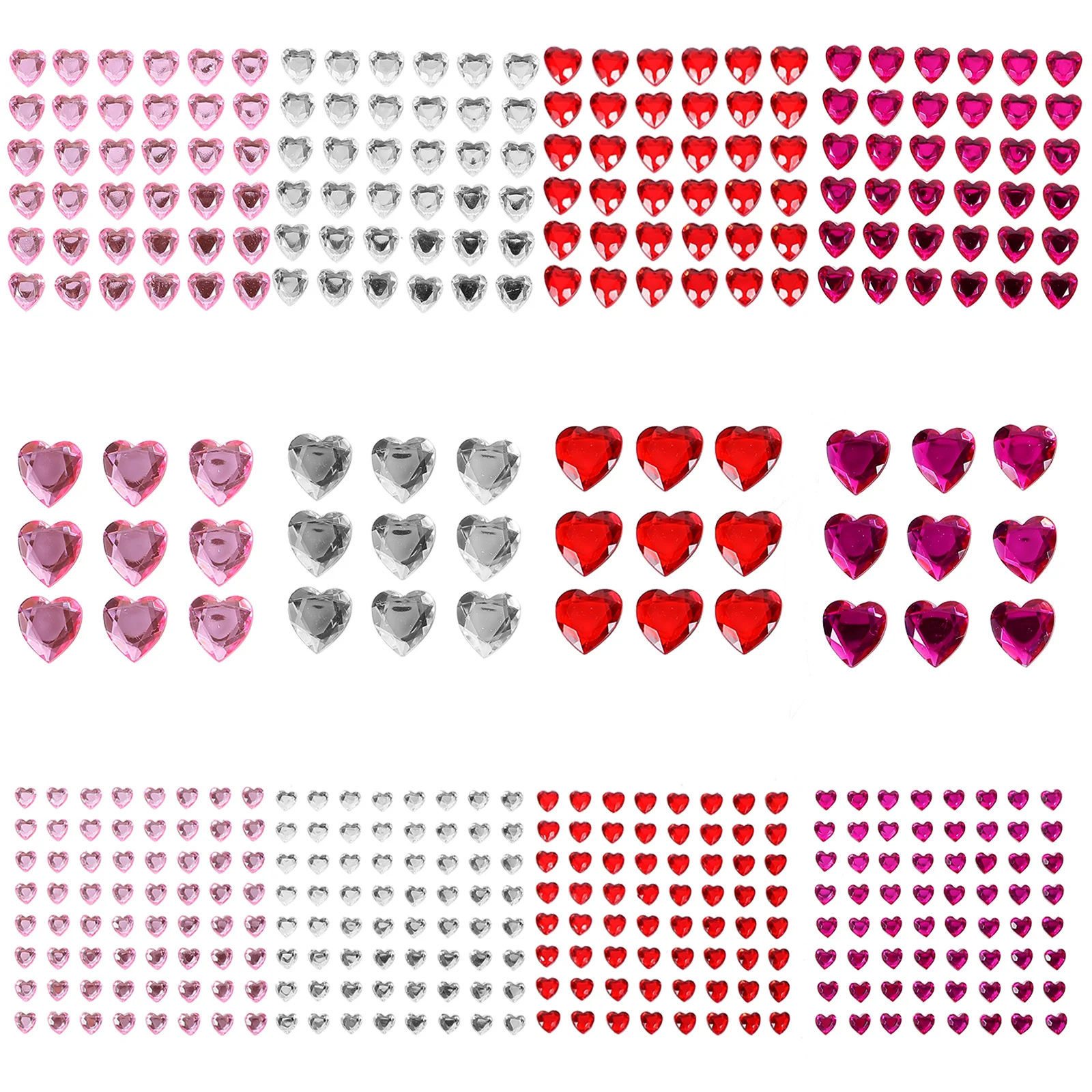 436 Heart Rhinestone Stickers 12 Sheets Acrylic Crystal Gems Crafts Greeting Cards Phone Cases Nails Easy Peel Stick Smooth
436 Heart Rhinestone Stickers 12 Sheets Acrylic Crystal Gems Crafts Greeting Cards Phone Cases Nails Easy Peel Stick Smooth