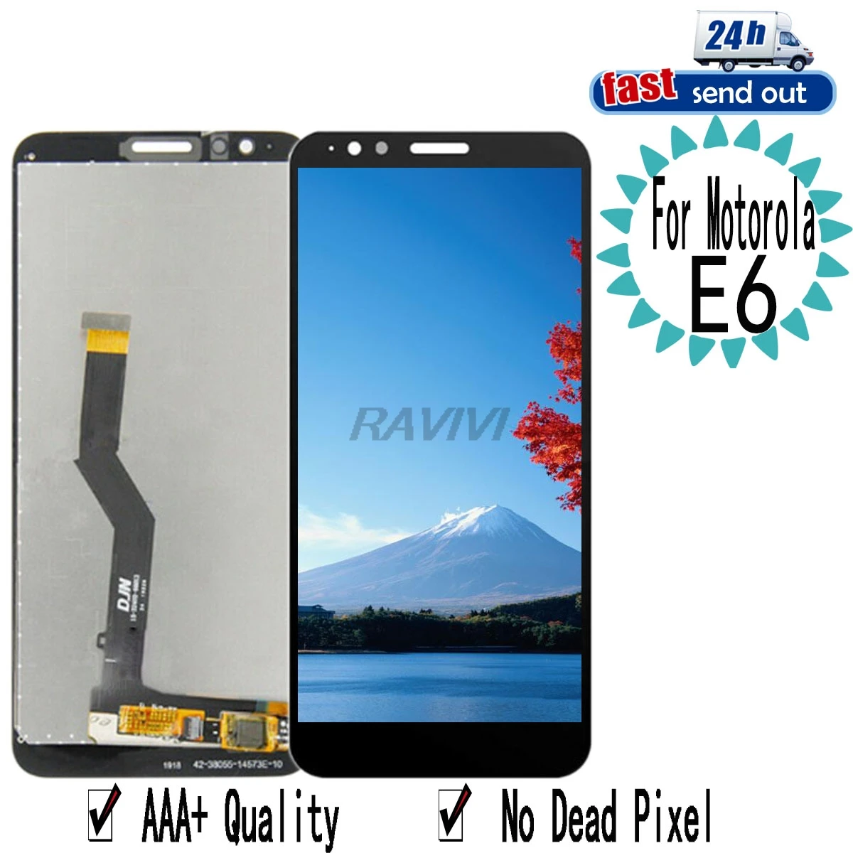 E6 ЖК-дисплей для Motorola Moto E6, ЖК-дисплей, дигитайзер в сборе, замена для Motorola E6
E6 ЖК-дисплей для Motorola Moto E6, ЖК-дисплей, дигитайзер в сборе, замена для Motorola E6