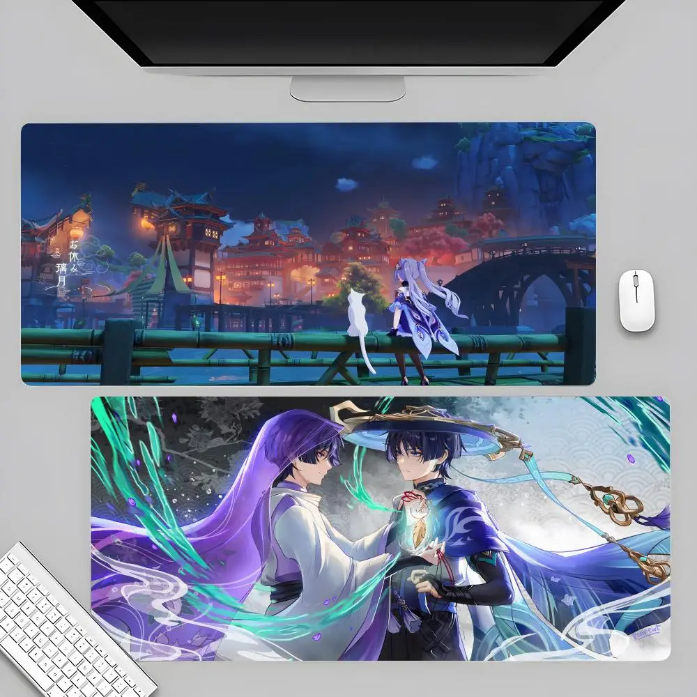 Game Genshin Mouse Pad Gifts 80x40cm XL Lockedge Office Computer Desk Mat Table Keyboard Big Mouse Pad
Game Genshin Mouse Pad Gifts 80x40cm XL Lockedge Office Computer Desk Mat Table Keyboard Big Mouse Pad