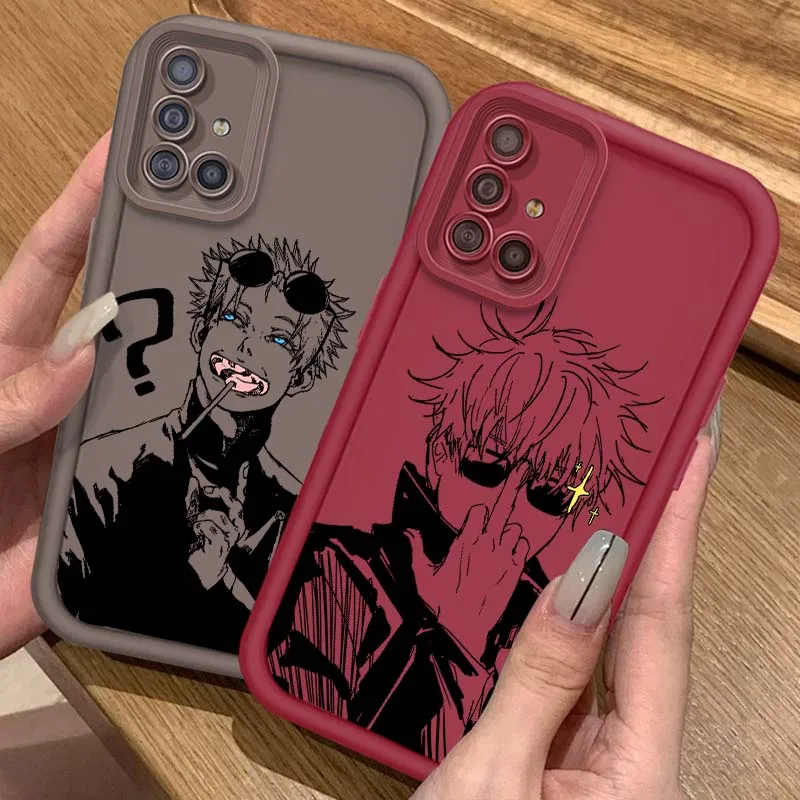 Jujutsu Kaisen Gojo Satoru For Samsung A73 A72 A56 A55 A54 A53 A35 A32 A25 A24 A23 A21s A14 A05 5G Eye Ladder Phone Case
Jujutsu Kaisen Gojo Satoru For Samsung A73 A72 A56 A55 A54 A53 A35 A32 A25 A24 A23 A21s A14 A05 5G Eye Ladder Phone Case
