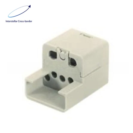 For HARTING 09120043003 Han-Brid Connector, 10A 2-Pin Male Contact Insert, Industrial Electrical Plug Component
For HARTING 09120043003 Han-Brid Connector, 10A 2-Pin Male Contact Insert, Industrial Electrical Plug Component