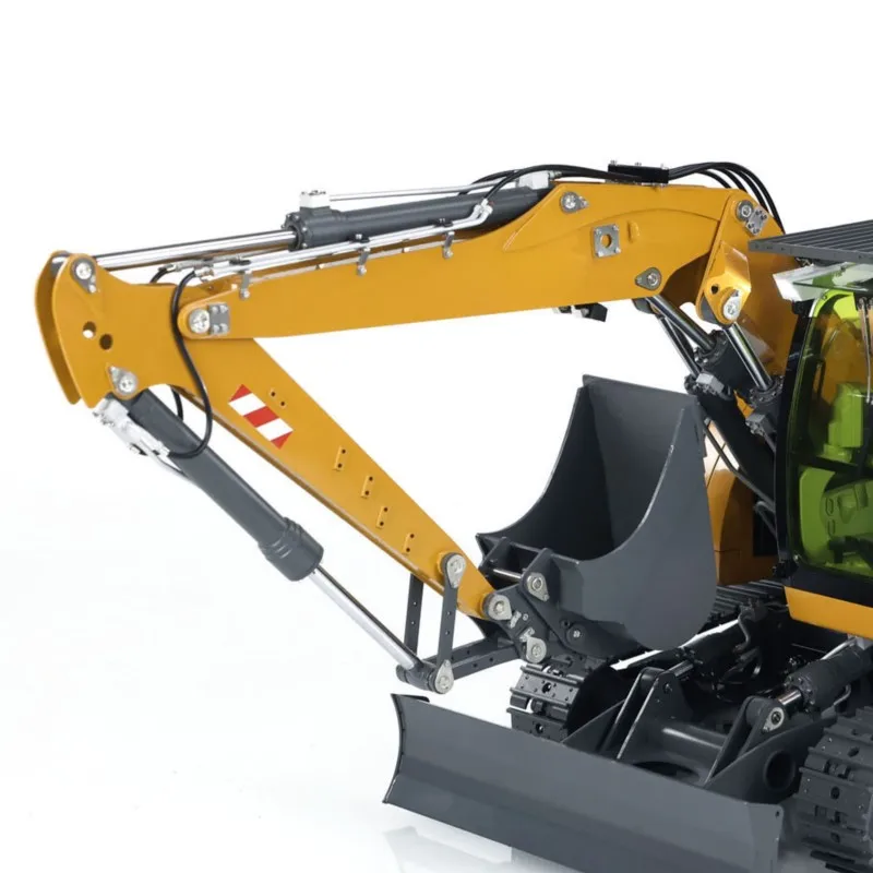 RTR CUT 914 RC Hydraulic Excavator 1/14 Metal Digger Model 5-ways Valve Remoted Quick Release Coupler Light Sound Car
RTR CUT 914 RC Hydraulic Excavator 1/14 Metal Digger Model 5-ways Valve Remoted Quick Release Coupler Light Sound Car