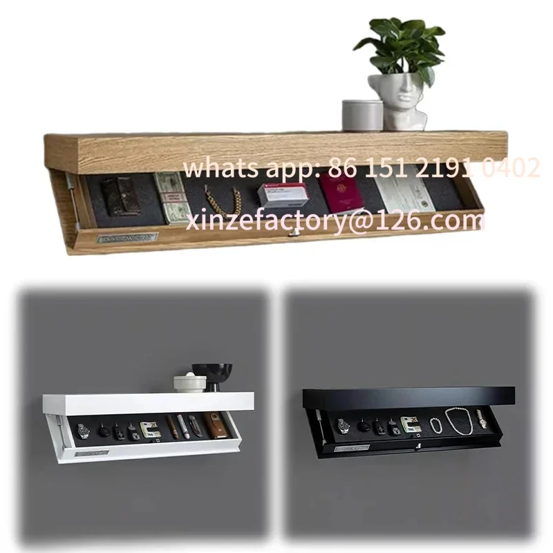 Customizable Compartment Concealed Floating Shelf Wall-Mounted Storage Hidden Furniture Magic Flap Shelf
Customizable Compartment Concealed Floating Shelf Wall-Mounted Storage Hidden Furniture Magic Flap Shelf