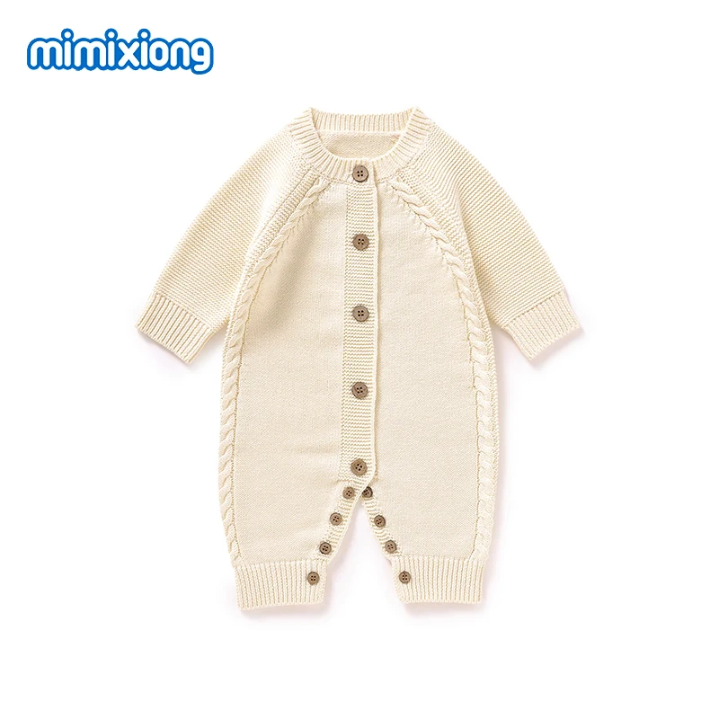 Autumn Baby Rompers Clothes Winter Casual Long Sleeve Knitted Newborn Boy Girl Cotton Jumpsuits Outfits One Piece Playsuits 0-9m
Autumn Baby Rompers Clothes Winter Casual Long Sleeve Knitted Newborn Boy Girl Cotton Jumpsuits Outfits One Piece Playsuits 0-9m