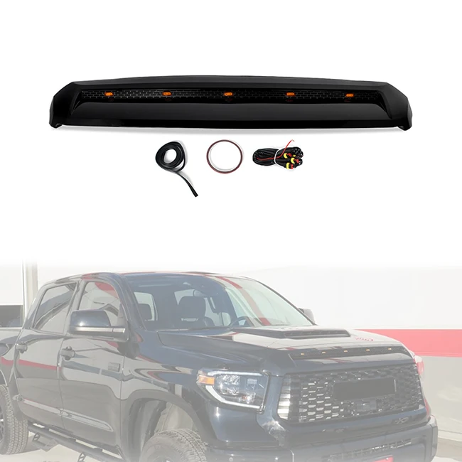 New High Quality Plastic Front Upper Hood Bulge Molding Grille Trim Light Black Chrome For 2014-2021 Toyota Tundra
New High Quality Plastic Front Upper Hood Bulge Molding Grille Trim Light Black Chrome For 2014-2021 Toyota Tundra
