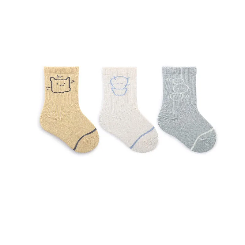 3 Pairs/Lot Spring Baby Socks Loose Mouth Boneless Baby Socks Cute Cartoon Boys and Girls Medium Sleeve Cotton Socks
3 Pairs/Lot Spring Baby Socks Loose Mouth Boneless Baby Socks Cute Cartoon Boys and Girls Medium Sleeve Cotton Socks