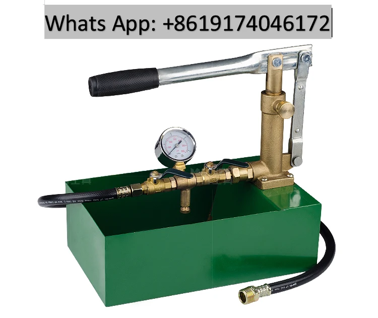 T-50K-P manual press PPR pipeline pressure test pump 50KG manual pressure pump
T-50K-P manual press PPR pipeline pressure test pump 50KG manual pressure pump
