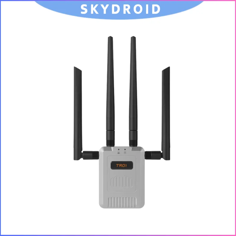 SKYDROID TR01 Двухдиапазонный репитер сигнала 2.4G/5.8G 20 км, с усиленной защитой от помех для FPV-дронов и полетов на большие расстояния
SKYDROID TR01 Двухдиапазонный репитер сигнала 2.4G/5.8G 20 км, с усиленной защитой от помех для FPV-дронов и полетов на большие расстояния