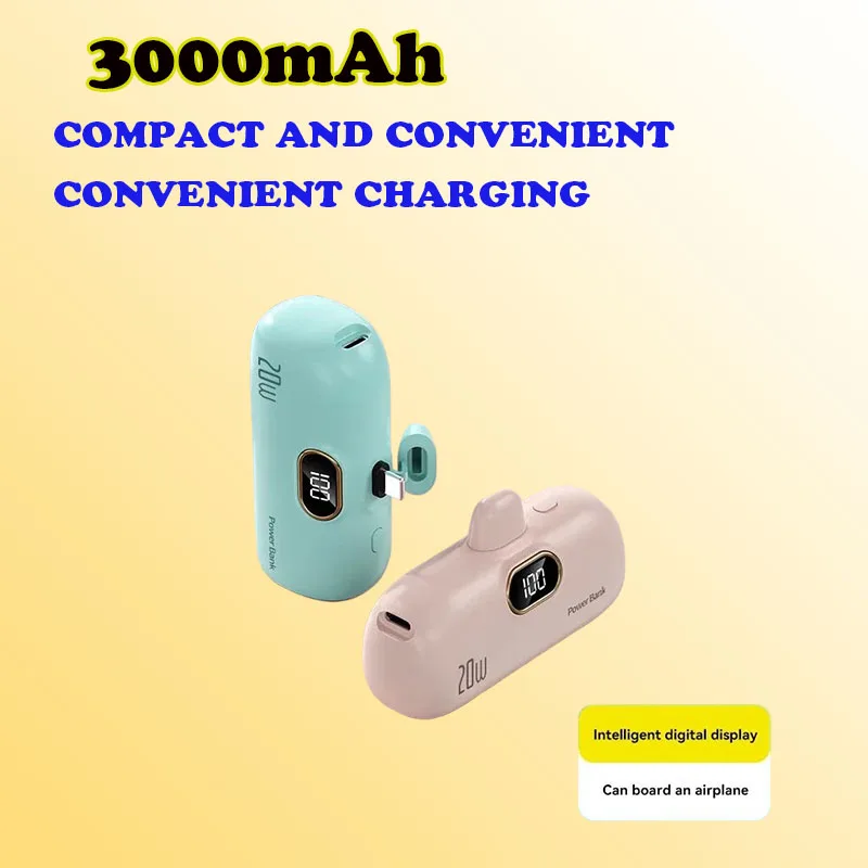 Портативный внешний аккумулятор (Power Bank) Mini 10000 мАч со встроенным кабелем для зарядки телефонов (Type-C, iPhone)
Портативный внешний аккумулятор (Power Bank) Mini 10000 мАч со встроенным кабелем для зарядки телефонов (Type-C, iPhone)