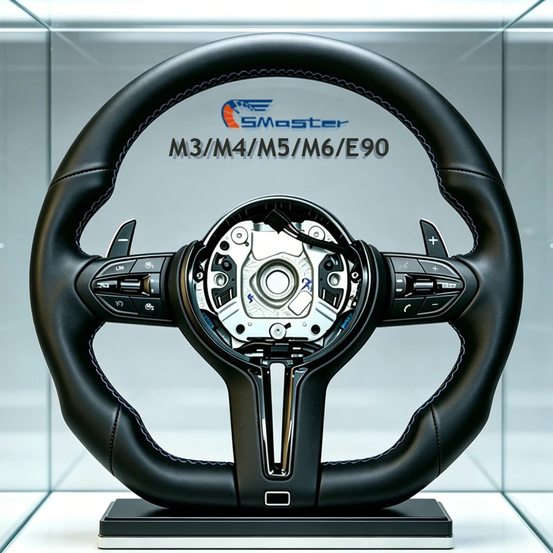 Полностью кожаный спортивный руль M-серии с плоским дном для BMW E90 E70 E71 E81 E87 E88 E89 E91 E93 2005-2012 с подрулевыми переключателями
Полностью кожаный спортивный руль M-серии с плоским дном для BMW E90 E70 E71 E81 E87 E88 E89 E91 E93 2005-2012 с подрулевыми переключателями
