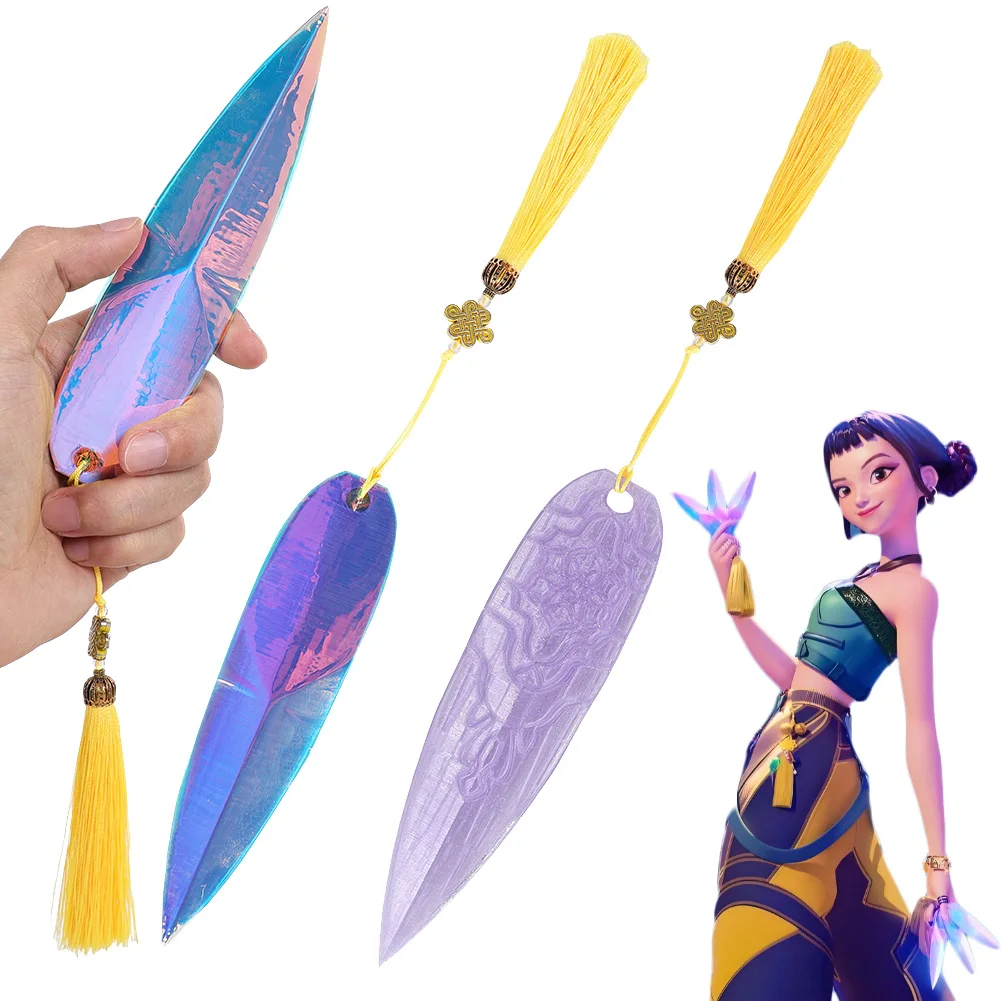 2025 Cartoon Demon Hunter of KPop Cosplay Zoey Purple Colorful Dart Halloween Carnival Costume Accessories Outfit RolePlay Prop
2025 Cartoon Demon Hunter of KPop Cosplay Zoey Purple Colorful Dart Halloween Carnival Costume Accessories Outfit RolePlay Prop