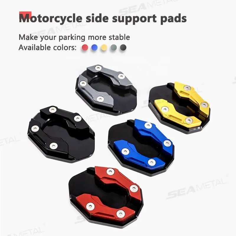 Universal Aluminum Motorcycle Side Stand Foot Extension for Secure Parking and Stability
Universal Aluminum Motorcycle Side Stand Foot Extension for Secure Parking and Stability