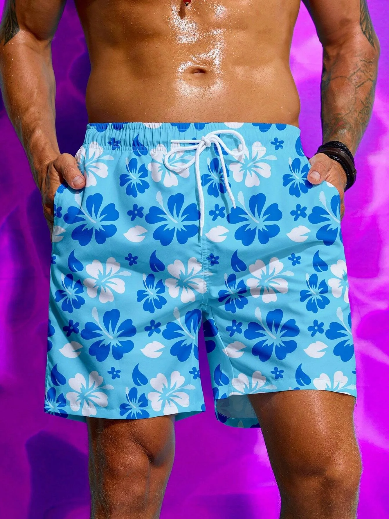Floral Drawstring Men Shorts Beach, Elastic Waist, Short Polyester Gradient, Elastic Waist, Streetwear
Floral Drawstring Men Shorts Beach, Elastic Waist, Short Polyester Gradient, Elastic Waist, Streetwear