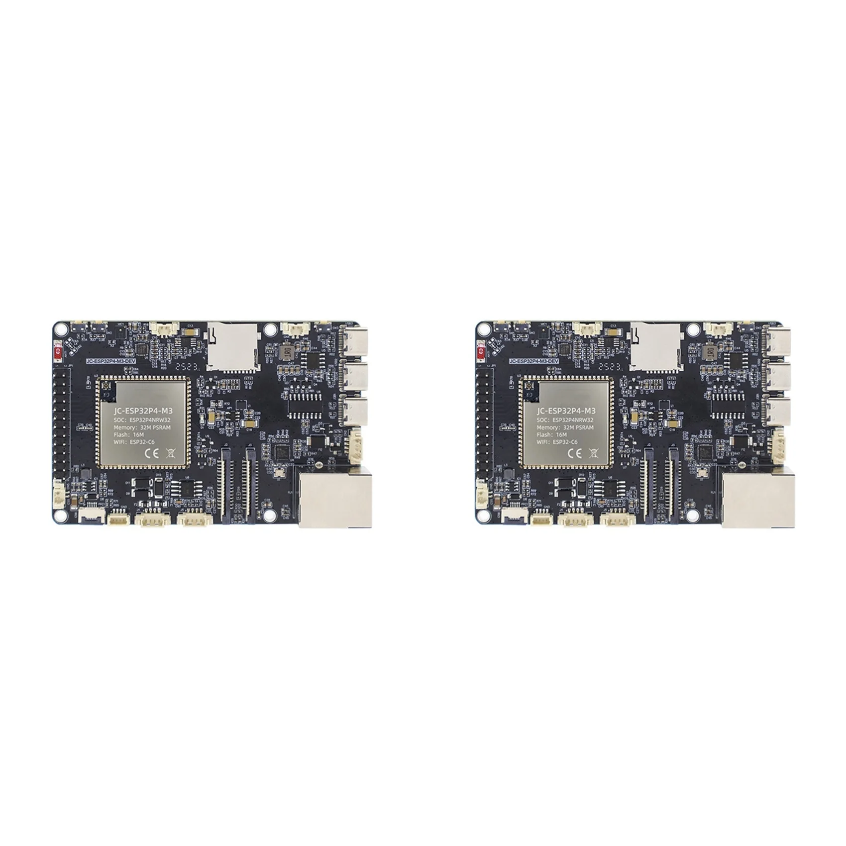 Плата разработки ABVO-2X ESP32-P4 с интегрированным модулем ESP32-C6, поддержкой Wi-Fi 6, Bluetooth 5 и RJ45
Плата разработки ABVO-2X ESP32-P4 с интегрированным модулем ESP32-C6, поддержкой Wi-Fi 6, Bluetooth 5 и RJ45