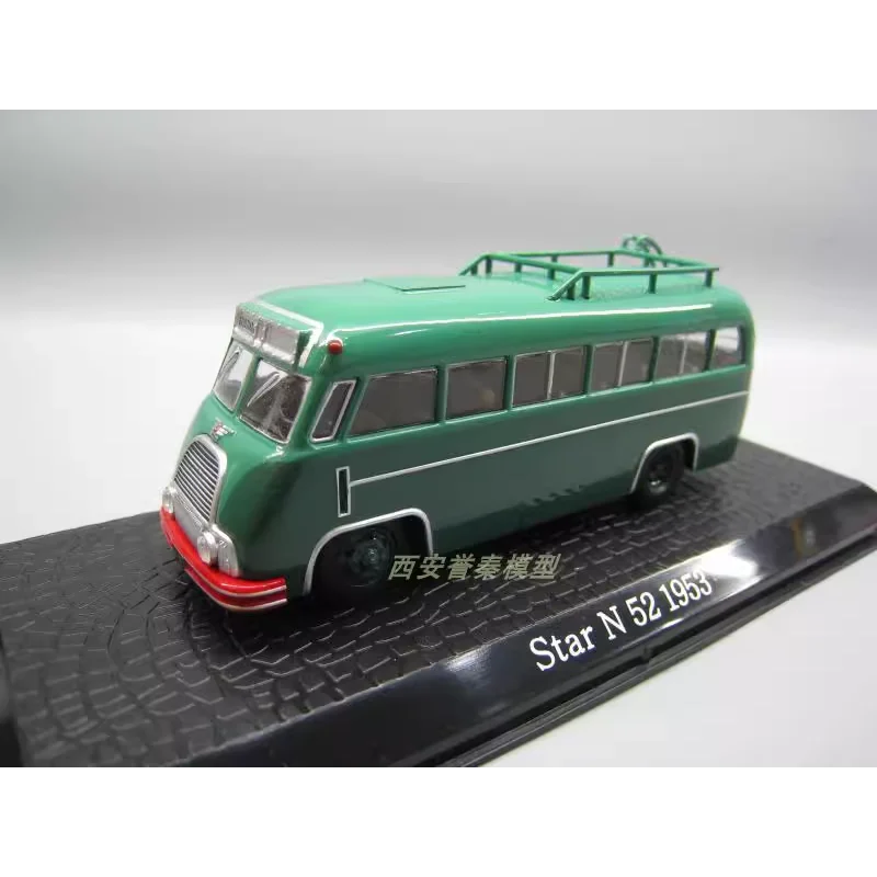 Литой под давлением масштаб 1/72 STAR N52 1953 Steyr N52 автобус из сплава модель автомобиля Коллекционная игрушка в подарок сувенир дисплей орнамент 
Литой под давлением масштаб 1/72 STAR N52 1953 Steyr N52 автобус из сплава модель автомобиля Коллекционная игрушка в подарок сувенир дисплей орнамент
