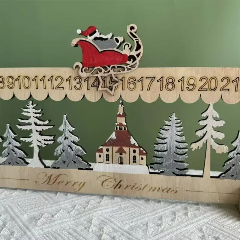 G6KF Christmas Countdowns Calendar Holiday Countdowns Calendar with LED Lights Elegant Christmas Tree Countdowns
G6KF Christmas Countdowns Calendar Holiday Countdowns Calendar with LED Lights Elegant Christmas Tree Countdowns