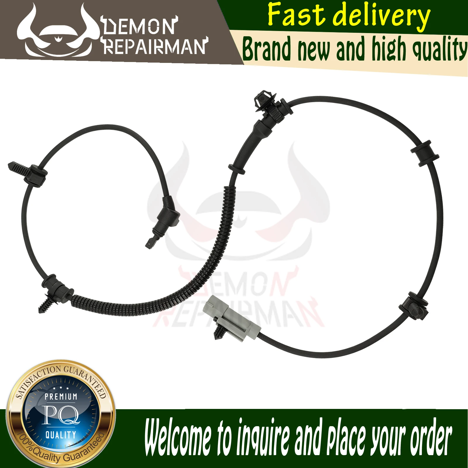 56044144AB 56044144AD Front Left Right ABS Wheel Speed Sensor Compatible with Jeep Grand Cherokee Commander 5604 4144AC
56044144AB 56044144AD Front Left Right ABS Wheel Speed Sensor Compatible with Jeep Grand Cherokee Commander 5604 4144AC