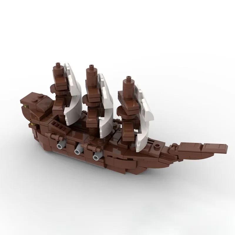 MOC miniature pirate ship figurine model - small particle assembly toy blocks 228 pieces - creative holiday gift - suitable for
MOC miniature pirate ship figurine model - small particle assembly toy blocks 228 pieces - creative holiday gift - suitable for