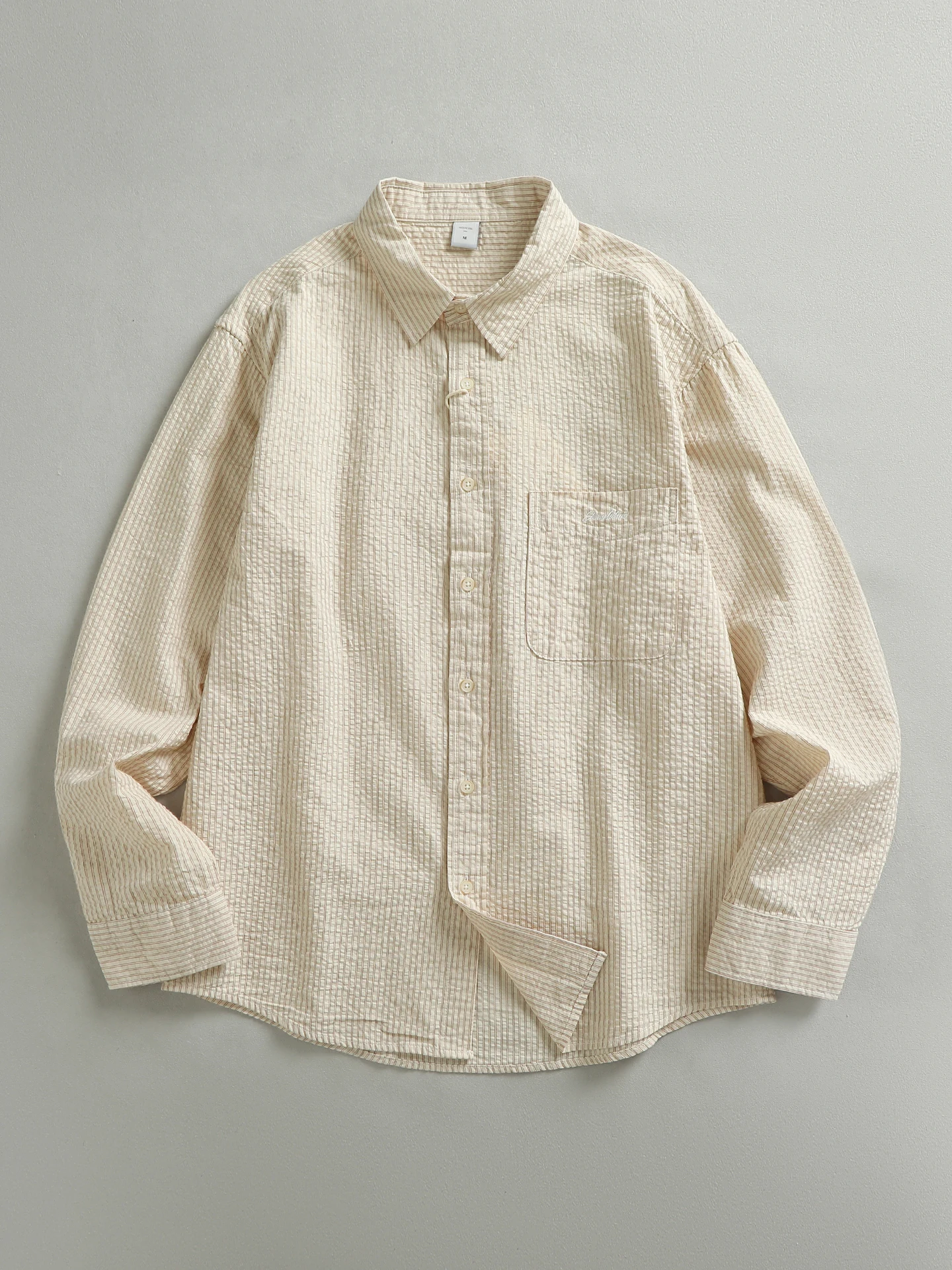 Loose Comfortable Long Sleeve Men's Shirt American Retro Bubble Cloth Fabric Embroidered Casual Shirt Breathable Cotton Youth...
Loose Comfortable Long Sleeve Men's Shirt American Retro Bubble Cloth Fabric Embroidered Casual Shirt Breathable Cotton Youth...